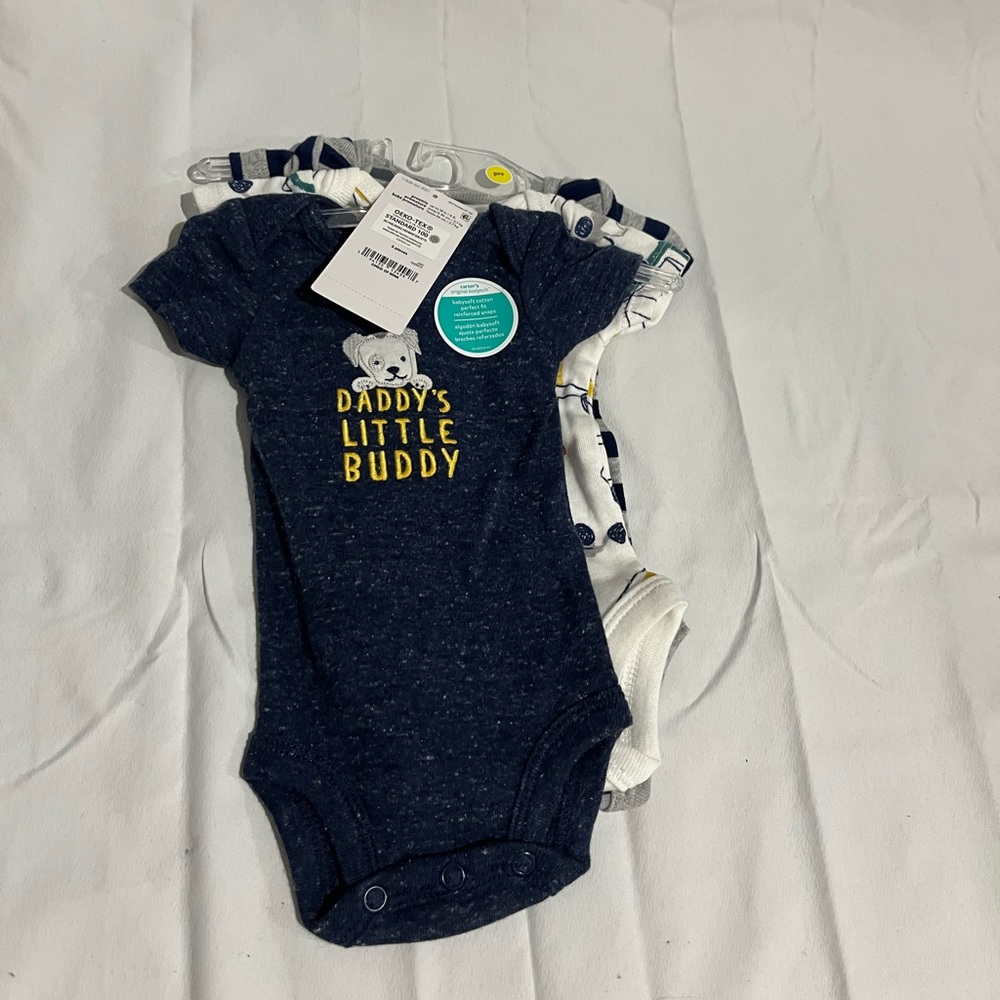 Premie Carters 3 set onesie